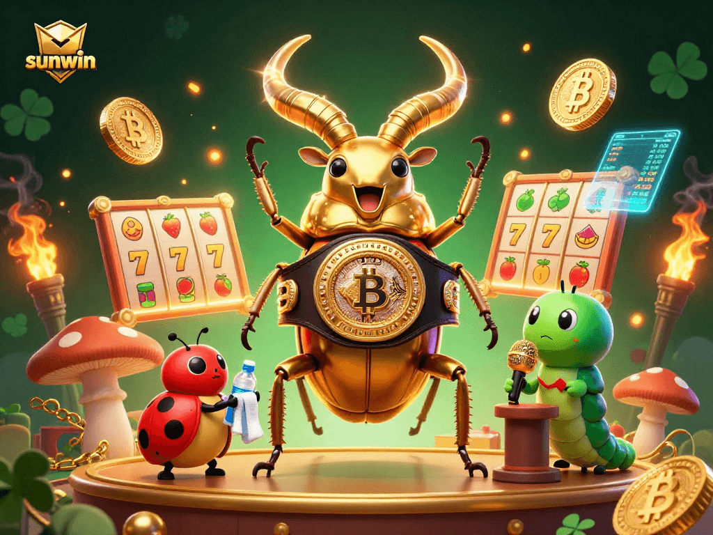 Engage with the sunwin gaming scene featuring vibrant characters and slots action.