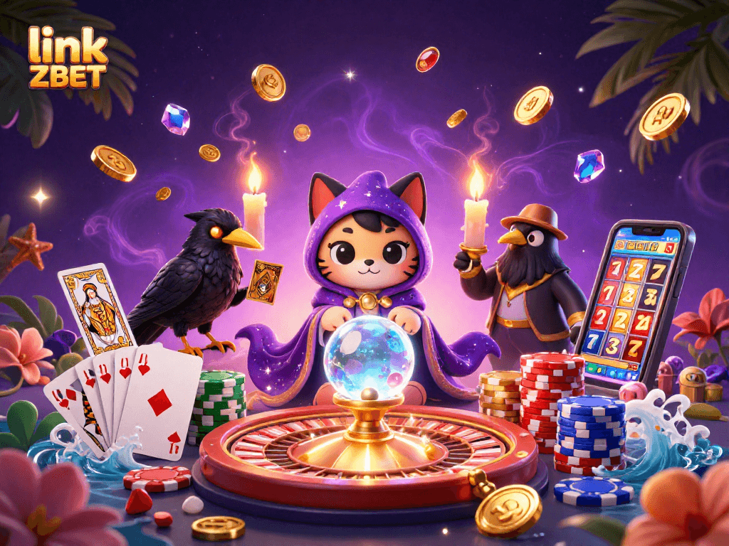 Experience winning strategies at link ZBET with captivating casino illustration.