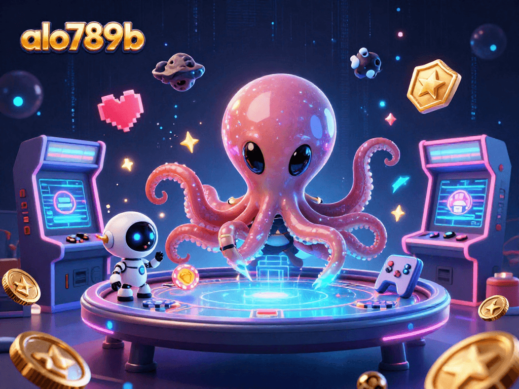 Play exciting games with alo789b and discover the thrill of holographic poker tables amidst dynamic casino elements.