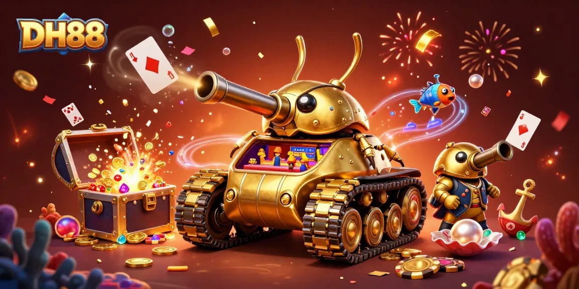 Experience thrilling gameplay at DH88 with exciting casino elements and vibrant 3D visuals.