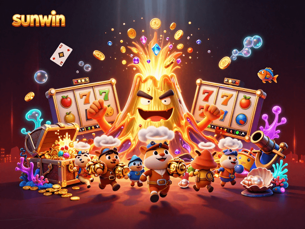 Experience the thrill of sunwin with vibrant slots, golden treasures, and underwater adventure.