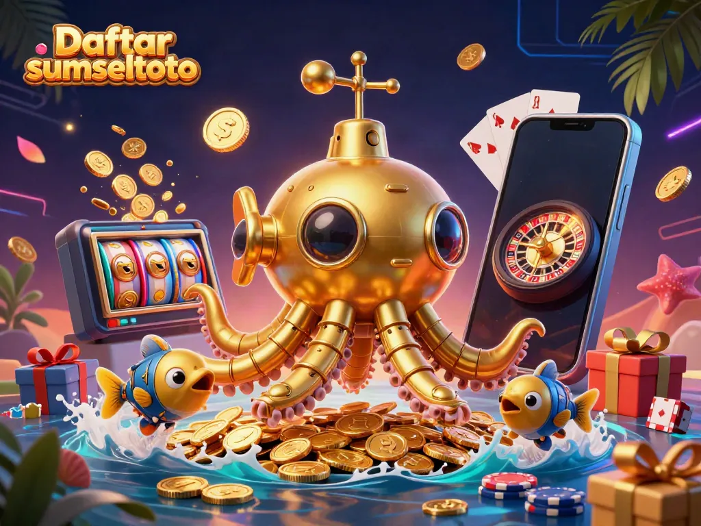 Experience thrilling gameplay with Daftar sumseltoto, rich with golden coins and engaging game elements.