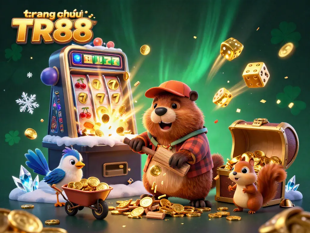 Experience exciting wins at trang chủ TR88 with vibrant casino elements and engaging characters.