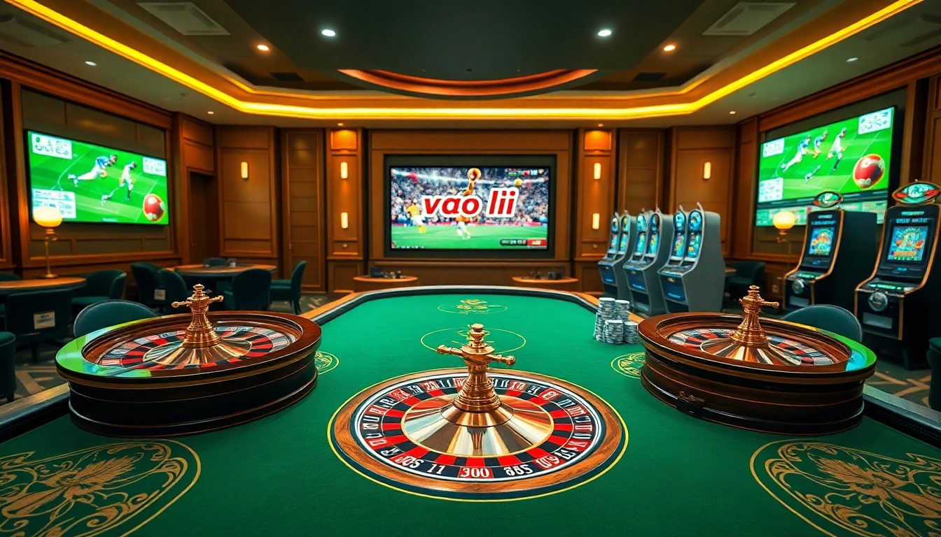 Experience the thrill of gambling with vào lưới visuals highlighting exciting game interactions.