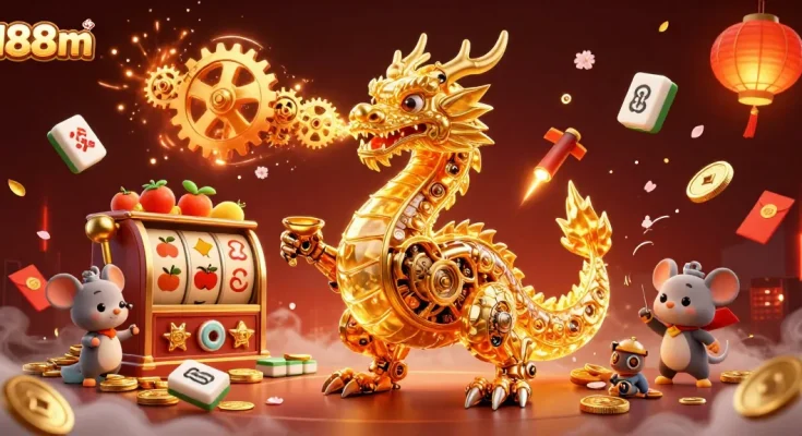 Experience thrilling wins at 188m with captivating slot games, immersive 3D graphics, and a vibrant casino atmosphere.