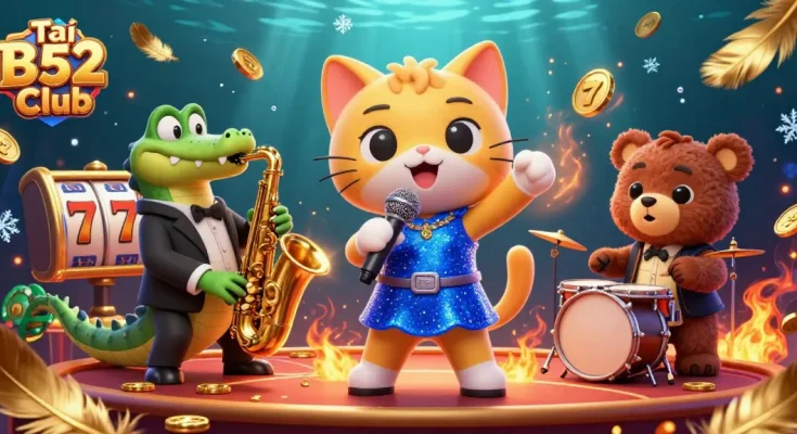 Tải B52 Club and enjoy thrilling casino games with vibrant characters and rich visuals.